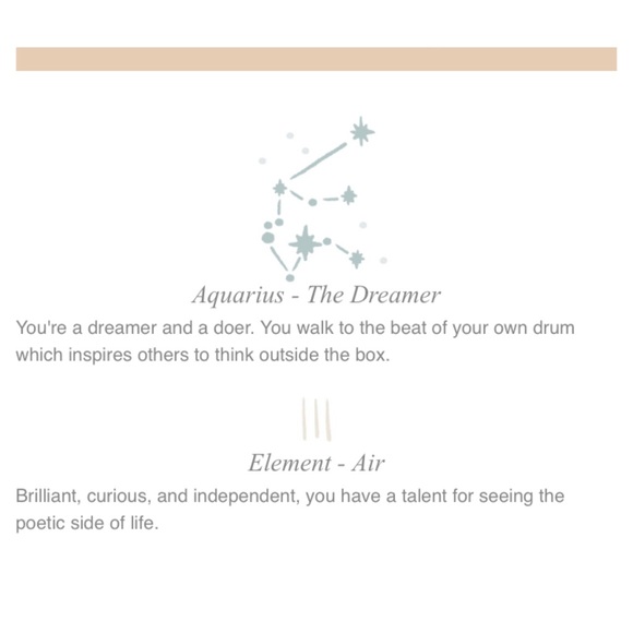 Aquarius Minimalist Star Zodiac Charm Necklace - Picture 7 of 13